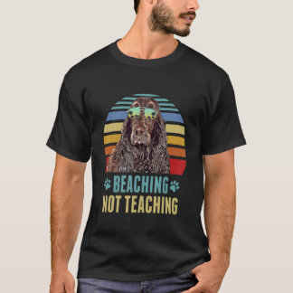 Camiseta Beaching Not Ensino Boykin Spaniel Dog Summer