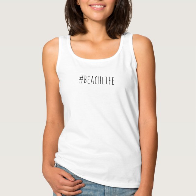 Camiseta #BeachLife - Tanque de Verão (Frente)
