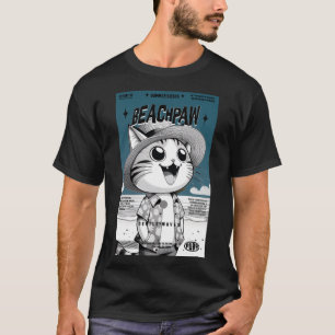 Camiseta Beachpaw Summer Siesta - Gato dos Dias Úmidos