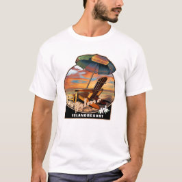 Camiseta Beachy Vibes Tee, Horário de Verão, Sunset Tshir