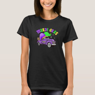 Camiseta Beads Mardi Gras Truck Mardi Gras Hat Kids Boys Gi