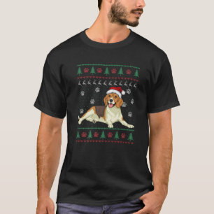 Camiseta Beagle Christmas Ugly Sweater Para Cachorro Lover 