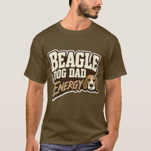 Camiseta Beagle Dad Energy