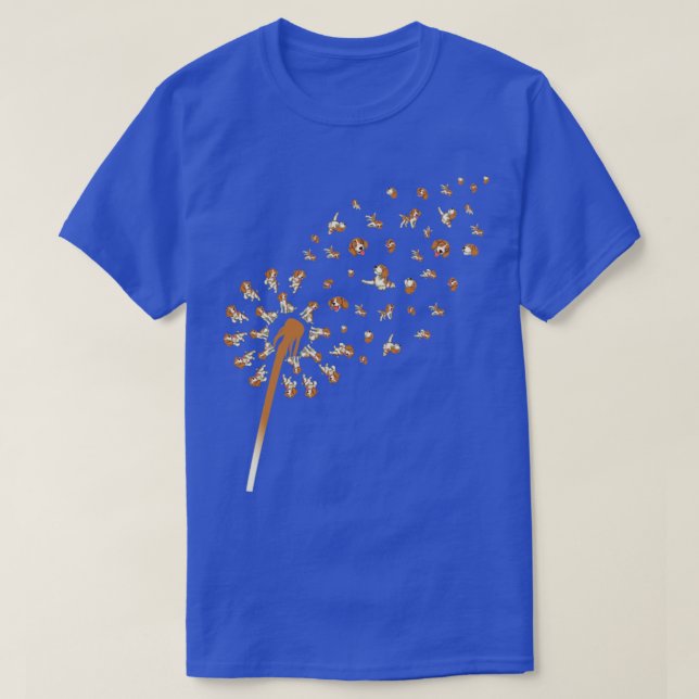 Camiseta Beagle Dandelion Dog Beagle (Frente do Design)