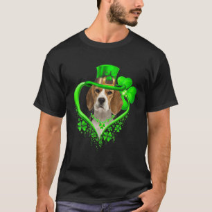 Camiseta Beagle Dia de São Patrício Lover Irish Shamrock Do