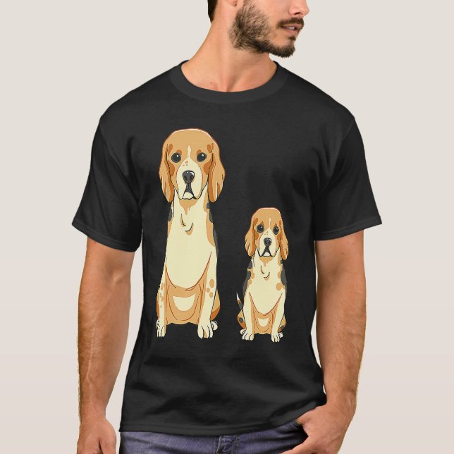 Camiseta Beagle dog  1 (Frente)