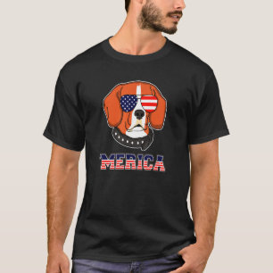 Camiseta Beagle Dog 4 de julho