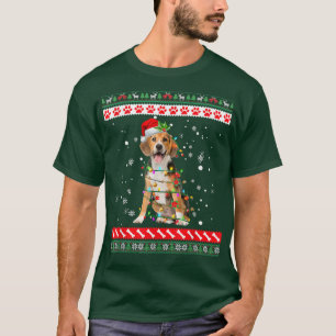 Camiseta Beagle Dog Febre Doce Natal Puppy Dog Lover