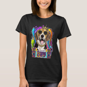 Camiseta Beagle Dog Hip Hop 90s Rap Music