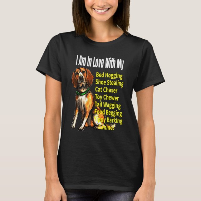 Camiseta Beagle Dog Meme (Frente)