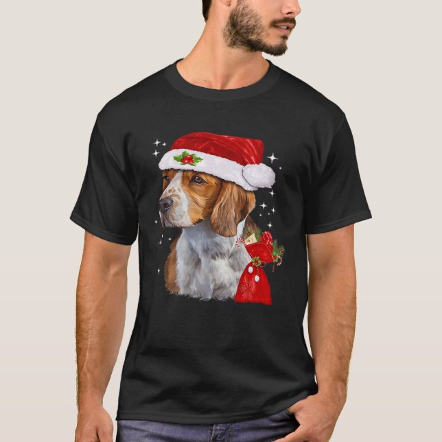 Camiseta Beagle Dog Natal T Shirt Dog Natal (Frente)