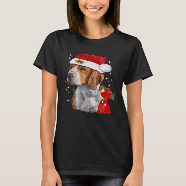 Camiseta Beagle Dog Natal T Shirt Dog Natal (Frente)