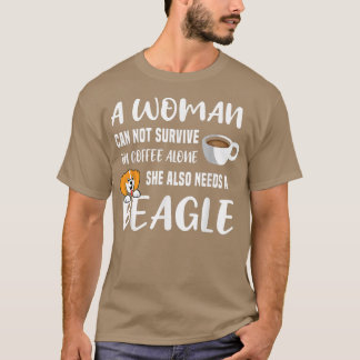Camiseta Beagle dog owner café amante vintage cão pet love