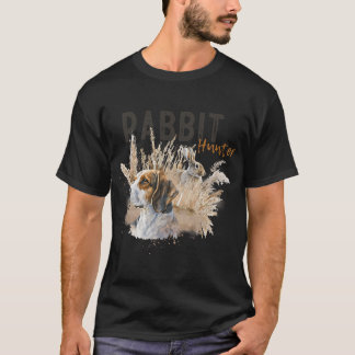 Camiseta Beagle Dog Rabbit Hunter Rabbit Hunting Rabbiting