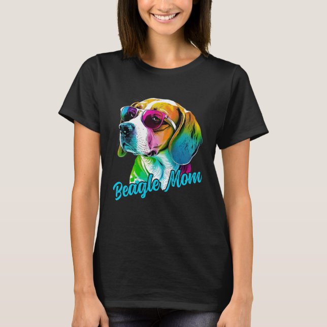 Camiseta Beagle Dogs Beagles Puppy Love Beagle Cute Dog Mom (Frente)