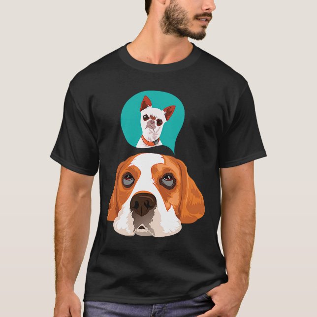 Camiseta Beagle E Pug (Frente)
