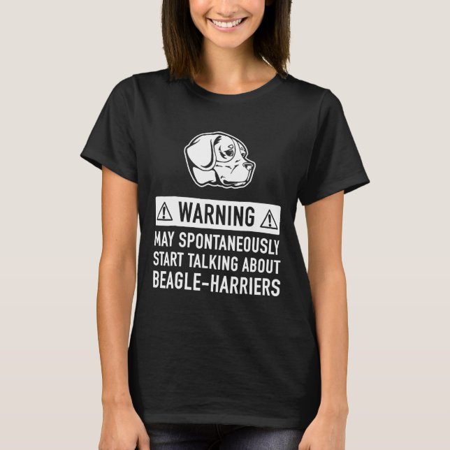 Camiseta Beagle Harrier Dog Idea (Frente)