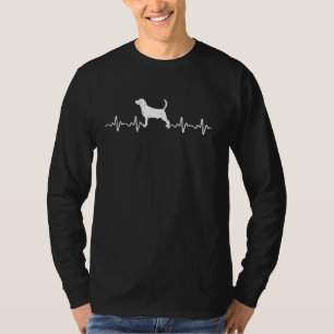 Camiseta Beagle Heartbeat Dog Lover Puppy Owner Pet Groomer