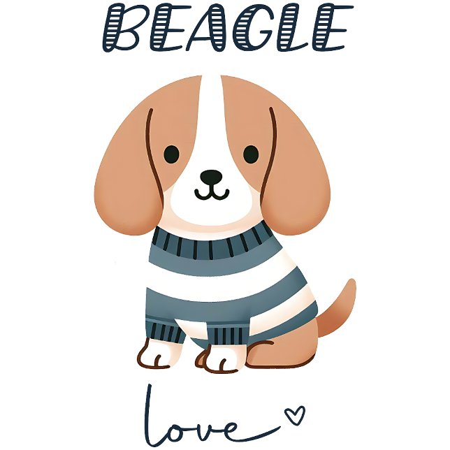 Camiseta Beagle Love (Criador carregado)