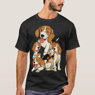 Camiseta Beagle Lover Dog Proprietário de Pet Animal Beagle