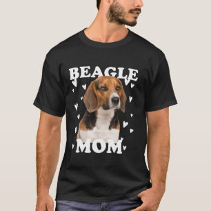 Camiseta Beagle Mãe Mãe Mãe Mãe Mamãe Dia da Mãe Lua