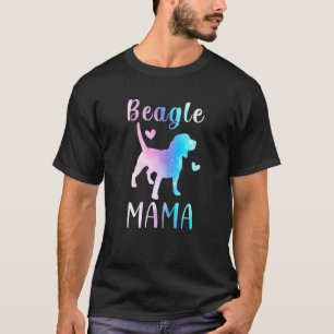 Camiseta Beagle Mama Beagle Mãe Mama Beagle Dog Proprietári