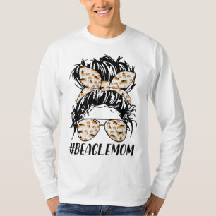 Camiseta Beagle Mamãe Mensageira Cabelo Mama Cachorro Mama