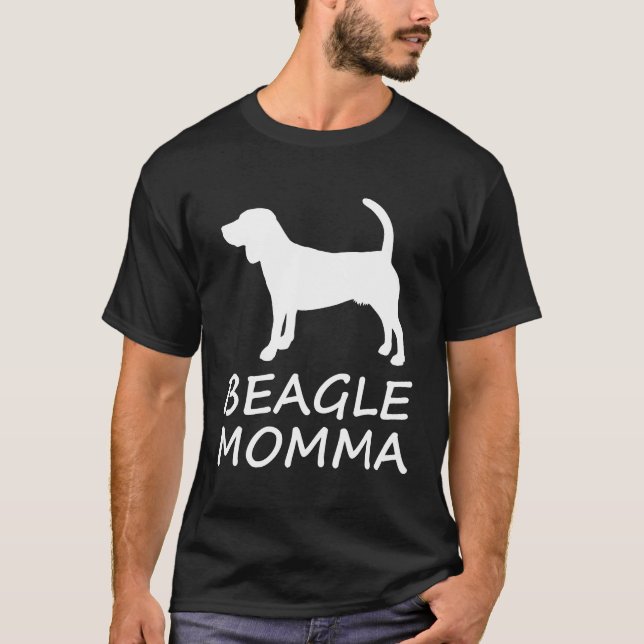 Camiseta Beagle Momma Dog (Frente)