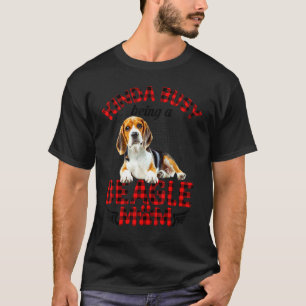 Camiseta Beagle Pet Meio Ocupado Sendo Um Beagle Mãe Donne