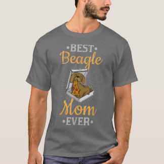 Camiseta Beagle Pizza Walk Dog Proprietário Lover Puppy175