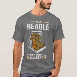 Camiseta Beagle Pizza Walk Dog Proprietário Lover Puppy177