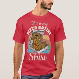 Camiseta Beagle Pizza Walk Dog Proprietário Lover Puppy 85
