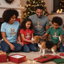 Camiseta Beagle Reindeer