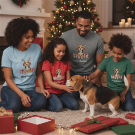 Camiseta Beagle Reindeer