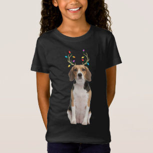Camiseta Beagle Reindeer Cão de Natal