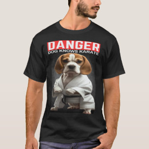 Camiseta Beagle sabe Karate