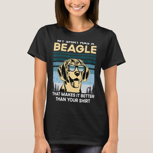 Camiseta Beagle Whisperer Dog Puppy Owner Pw Love (Frente)