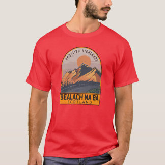 Camiseta Bealach na B Escócia Retroravel Emblema friso retr