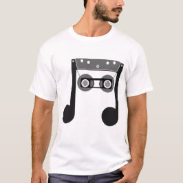 Camiseta Beam Notes Beamed Oitava Cassete Música Clássica