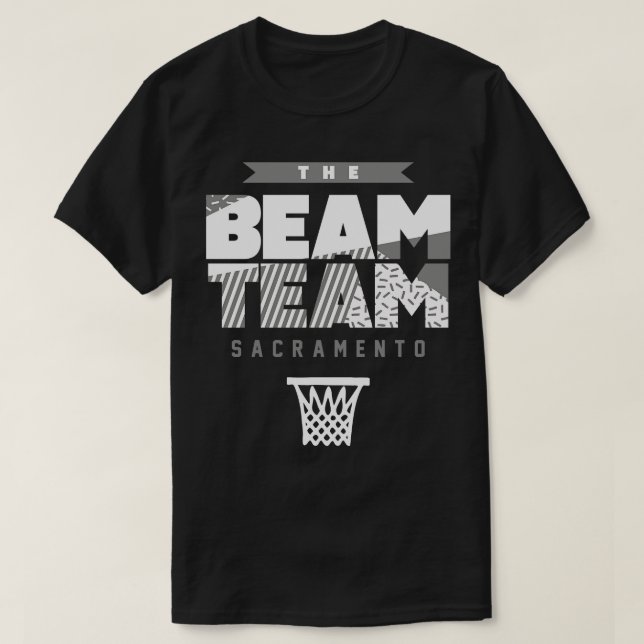 Camiseta Beam Team Sacramento Basquete (Frente do Design)