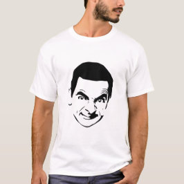 Camiseta Bean Face Stencil Pop Art