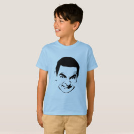 Camiseta Bean Face Stencil Pop Art