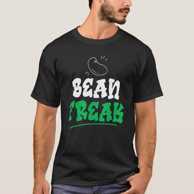 Camiseta Bean Freak Veggie Vegano (Frente)