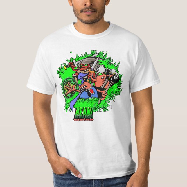 Camiseta BEAN! Heroes Men's    (Frente)