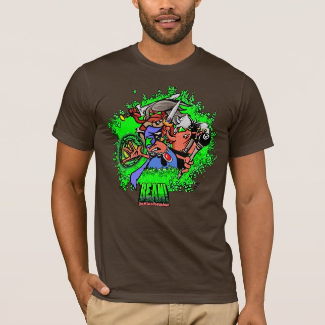 Camiseta BEAN! Heroes Men's    (Frente)