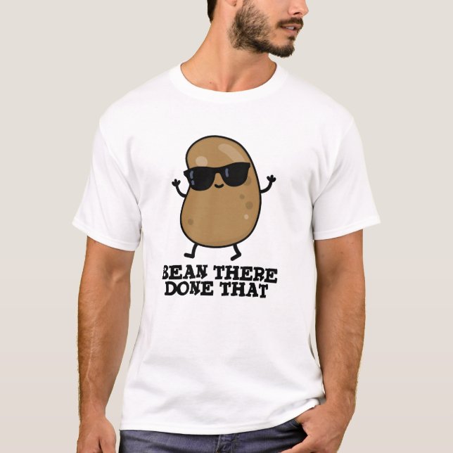 Camiseta Bean Lá Fez Aquele Belo Bean Pun (Frente)