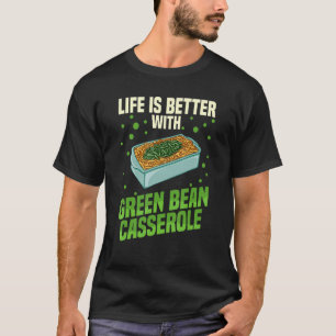 Camiseta Bean Verde Casserole Recebe Cadeado de Encaixe