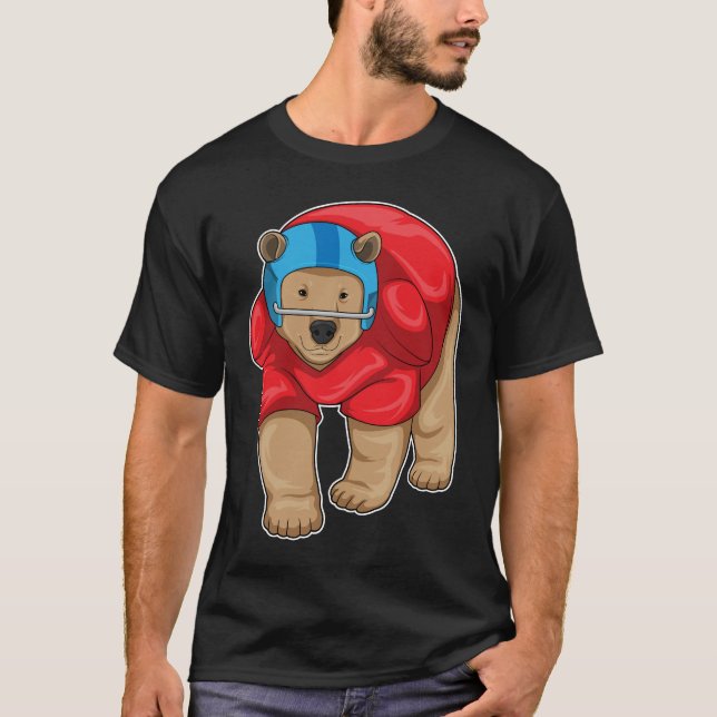 Camiseta Bear American Futebol (Frente)