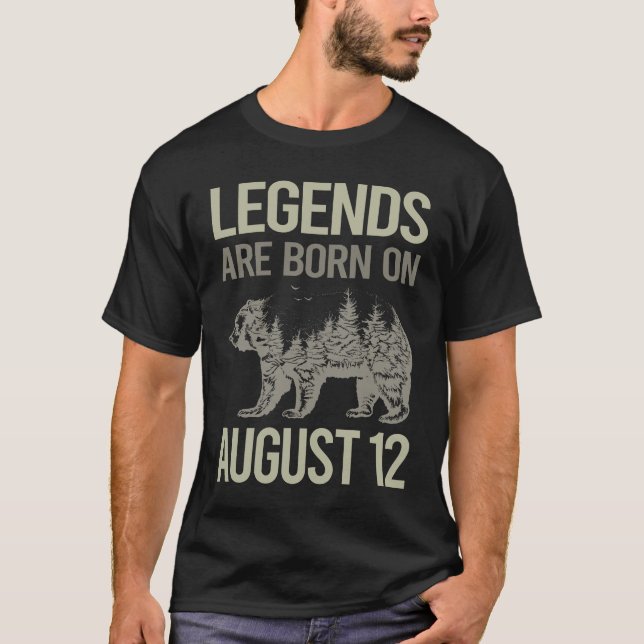 Camiseta Bear Art - 12 de 12 de agosto (Frente)