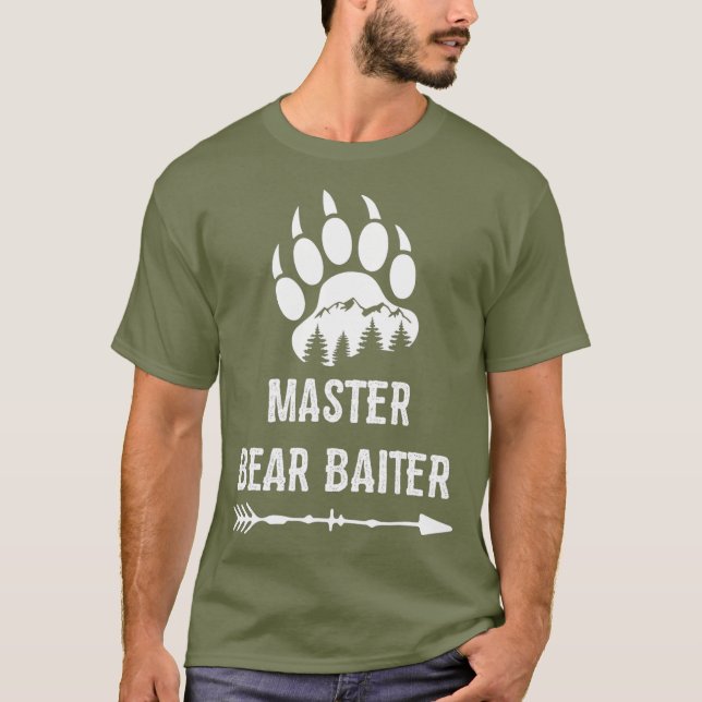 Camiseta Bear Baiter Bear legal Capturando Amantes (Frente)